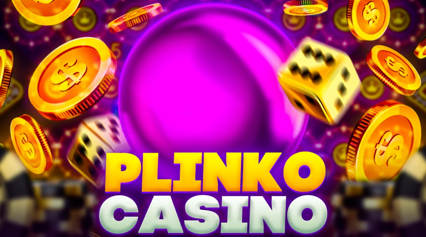 Máy đánh bạc trực tuyến Plinko.